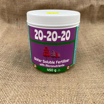 Water Soluble Fertilizer - 20-20-20 - Small