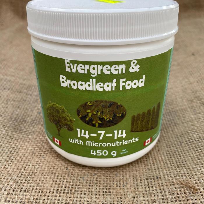 Evergreen & Broadleaf Food - Granular Fertilizer 14-7-14 from The Flower Spot