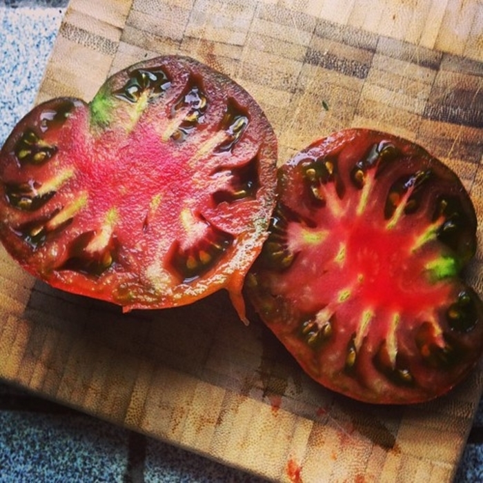 Tomato 'Black Krim' - Heirloom Tomato from The Flower Spot Tomato 'Black Krim' - Heirloom Tomato from The Flower Spot