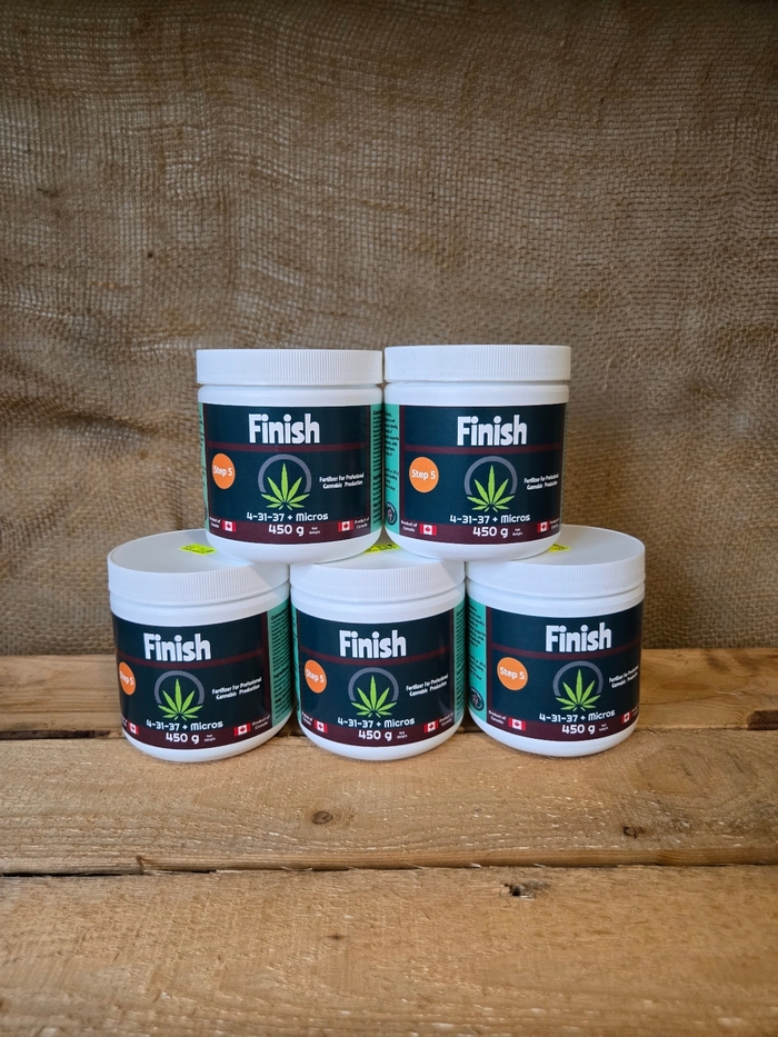 Finish (Step Five) - xCannabis Fertilizer from The Flower Spot